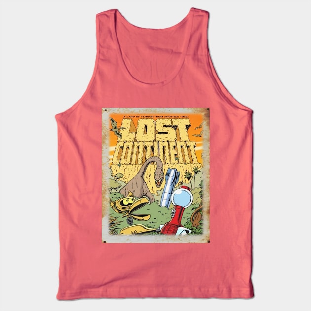 Mystery Science Rusty Barn Sign 3000 - The Lost Continent Tank Top by Starbase79